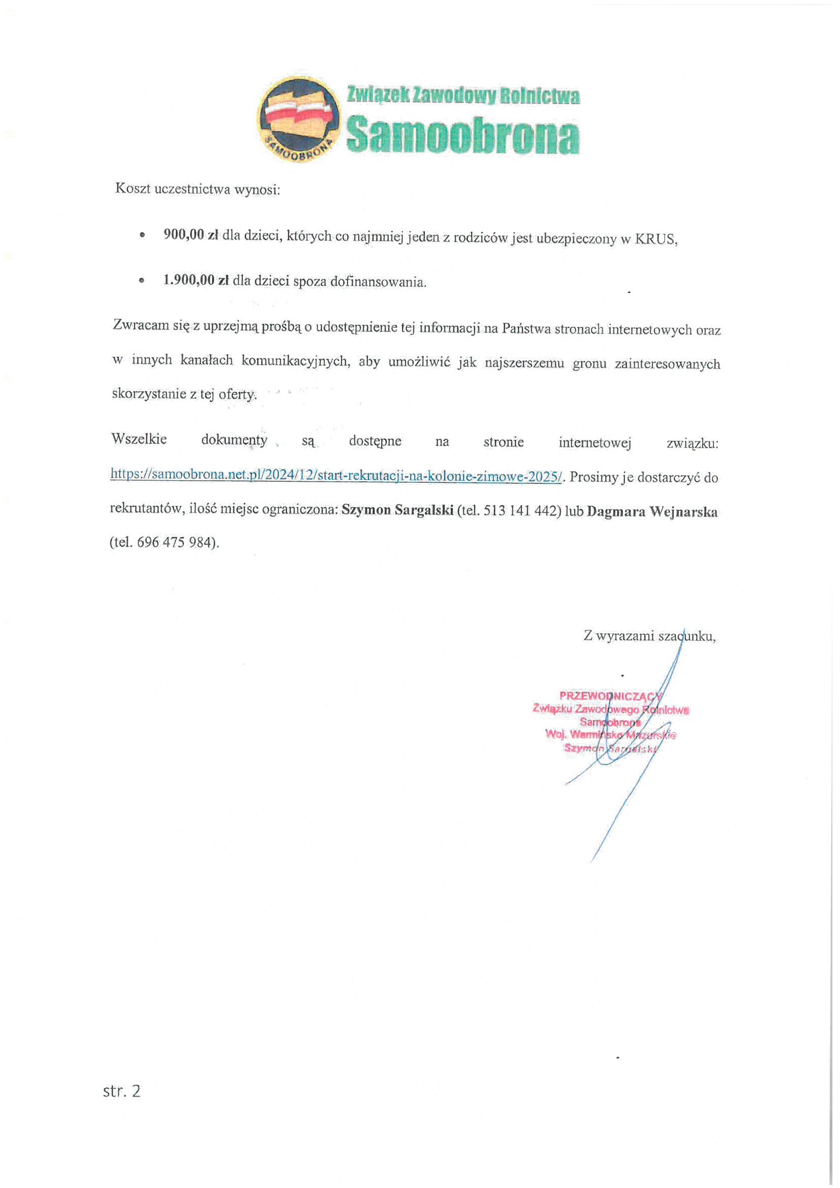 kolonie zimowe Strona 2